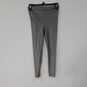 Koral Sz Small Metallic Gray Leggings